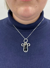 Blue Angel Pendant Give This With Your Child Birth Present To Hang Over Crib! New - RealThreads